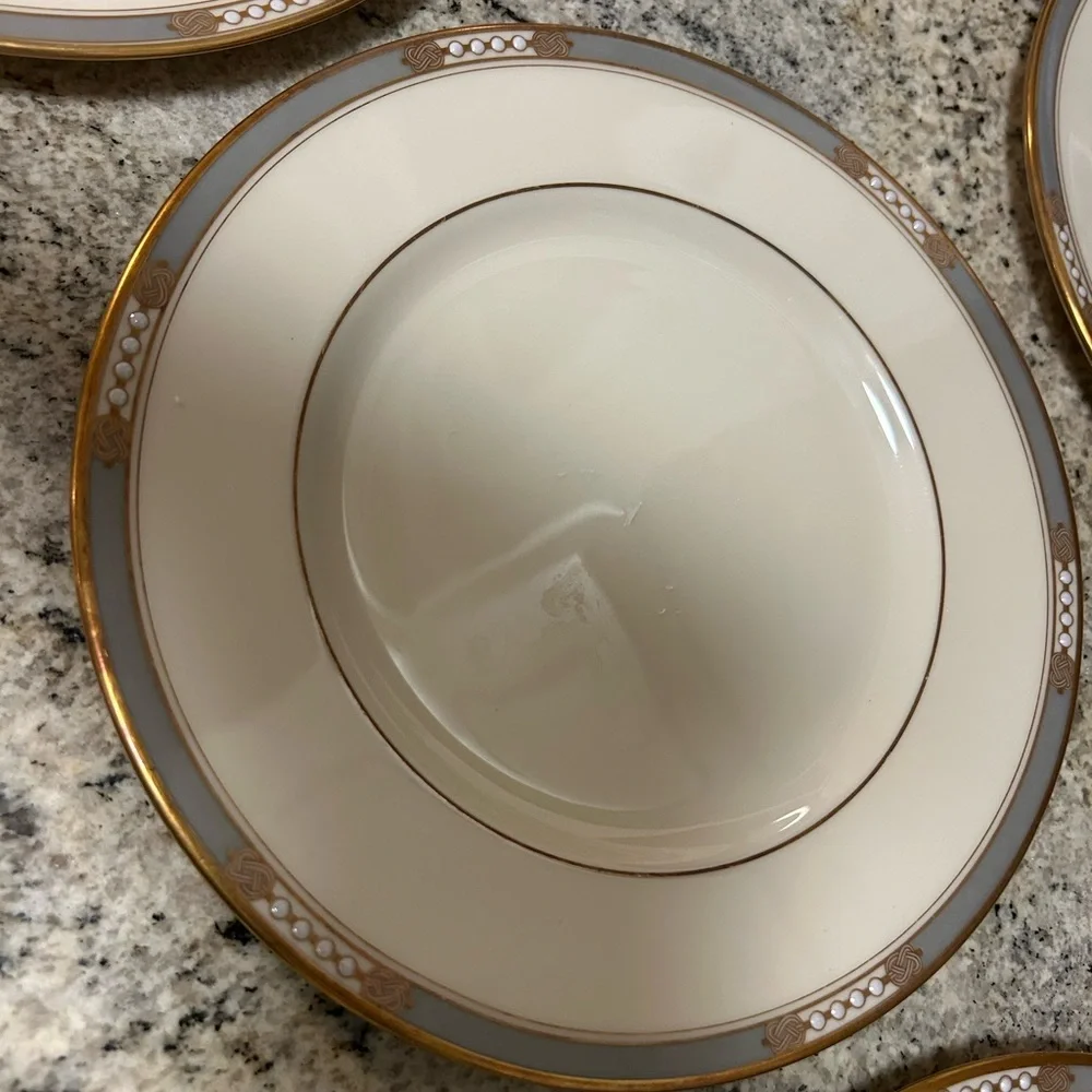 LENOX “McKinley” Pattern- 6 side salad Plates 8 1/2”